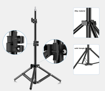 Lightweight Phone Tripod | Extendable | Gimbal Head | Pan-Handle | Phone Holder